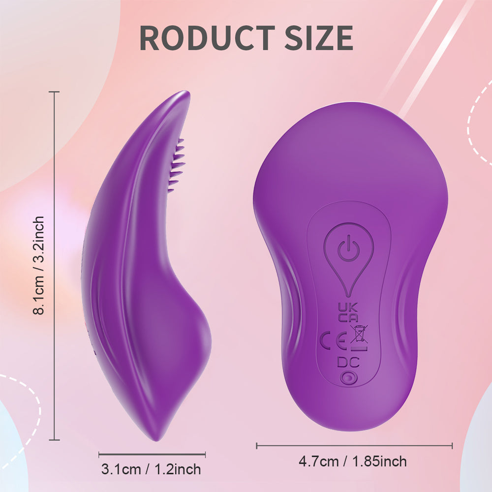 Mini Wearable Vibrator for Couples – App-Controlled Clitoral Stimulator